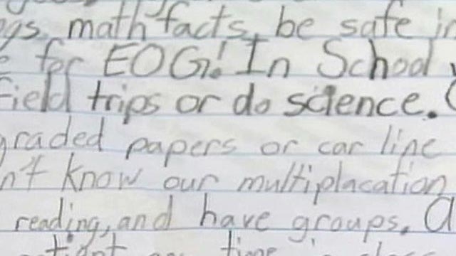 Lawmaker Outraged Over Daughter's Writing Assignment
