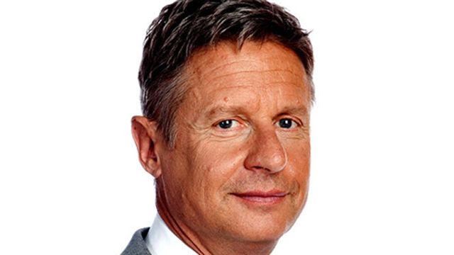 Gary Johnson Gets His Message Out