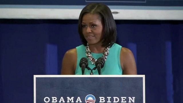 Michelle Obama steps up campaign role