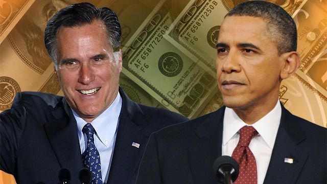 Romney overtakes Obama in the money race