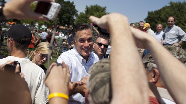 Romney edging past Obama in Michigan