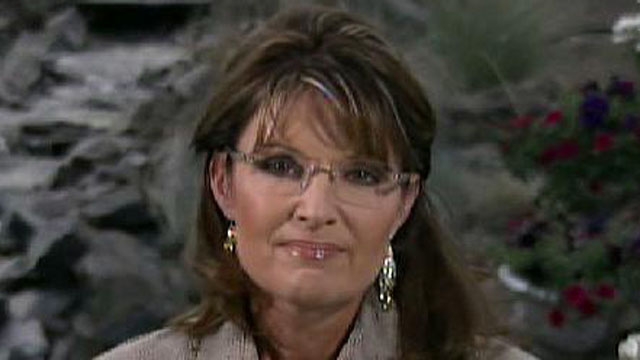 Sarah Palin Sounds Off