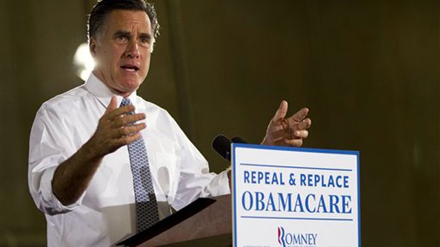 Does Romney campaign need Obamacare?