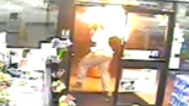 Woman set on fire at Florida gas station