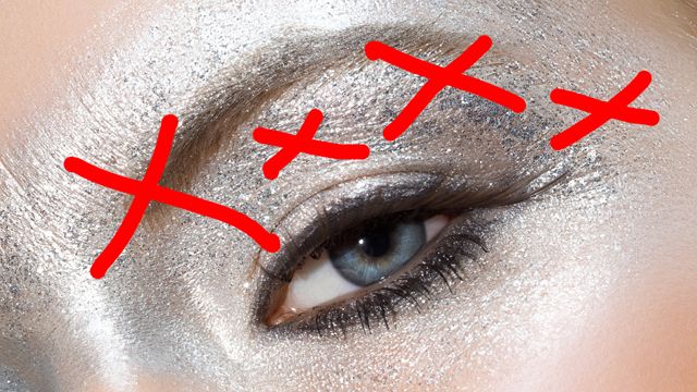 The Right Way to Wear Makeup With Glitter