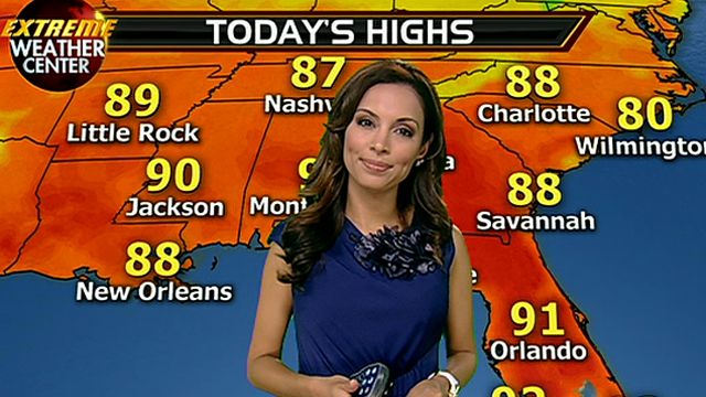 Fox Southeastern Weather Forecast: 6/13