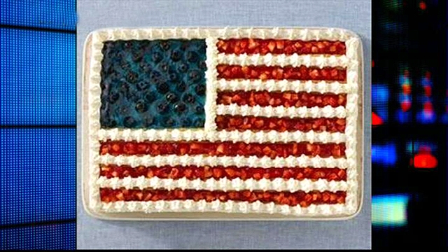 Bake the Taste of Home Flag Cake