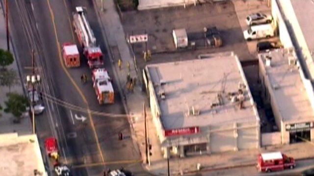 Across America: Gas tank explosion injures 4 in L.A.