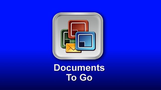 Tapped-In: Documents To Go for The iPad
