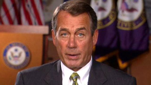 Boehner: 'Not What the American People Want'