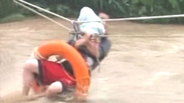 Villagers Rescued From Raging Waters