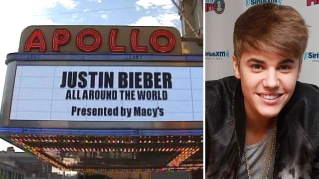 Bieber fever takes over Apollo Theater