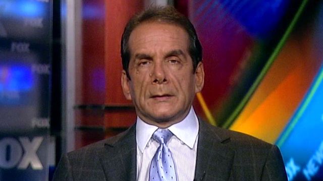 Krauthammer on Romney Pro-Life Pledge Uproar