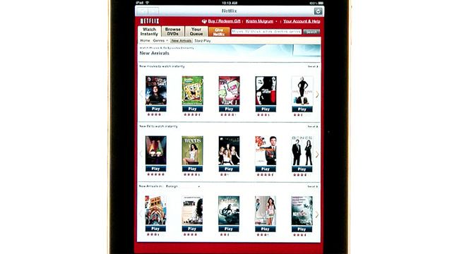 Tapped-In: Netflix for the iPad