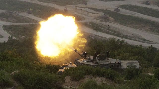 War games: Massive live fire drill in South Korea