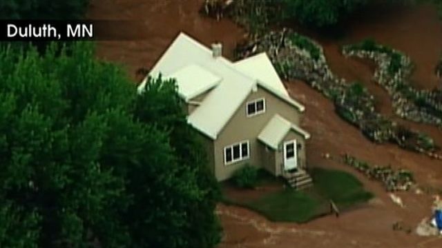 Video: Massive Flooding in Minnesota