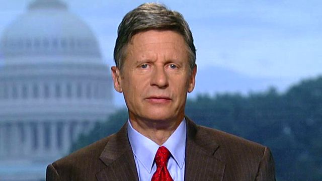 Gary Johnson on Race for GOP Nomination