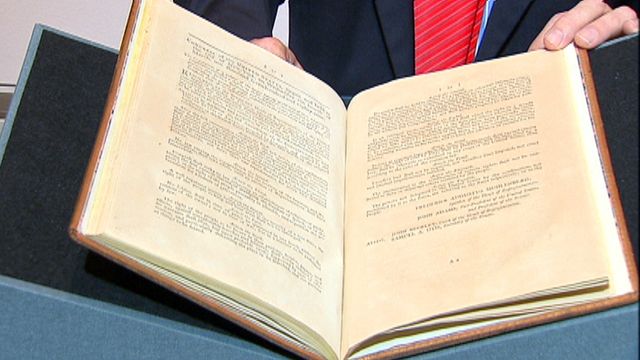 Rare presidential book put up for auction