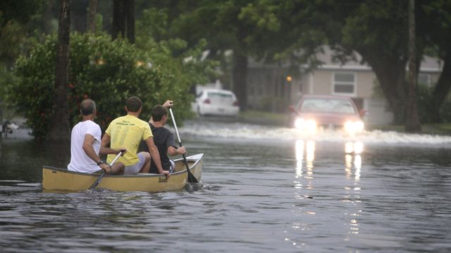 Debby douses Florida with torrential rains