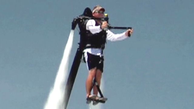 'James Bond' Jetpack Experience Takes Off