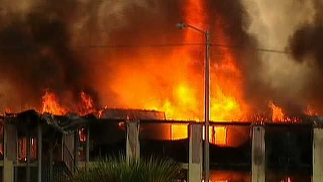 Massive Hotel Fire Near Disney