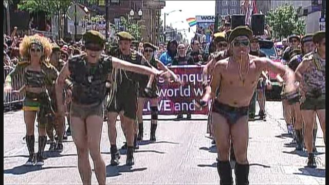 Vandalism Targets Gay Pride Parade