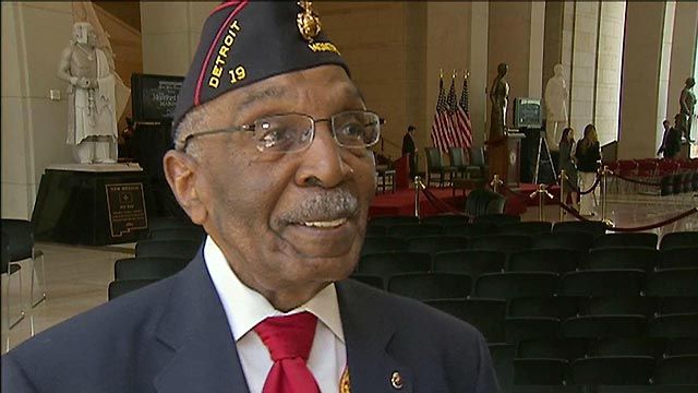 First black Marines receive Congressional Gold Medal