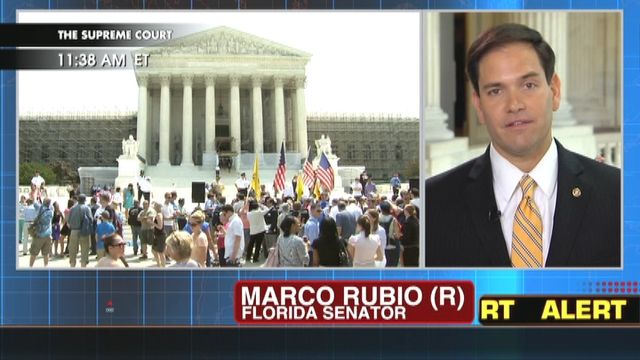 Rubio's Reaction to SCOTUS Health Care Ruling
