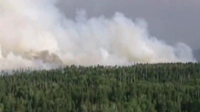 Wildfire Burns Near Nuclear Waste Storage