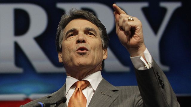Gov. Perry: ObamaCare ruling a 'stomach punch' to economy