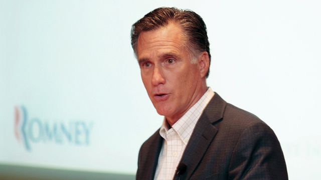 Mixed Messages from Mitt Romney?