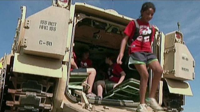 Camp Gives Children of Military Parents Rare Experience
