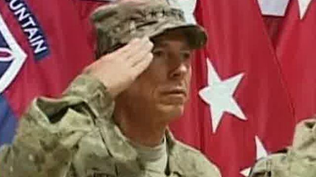 Gen. Petraeus' Last July 4 in Afghanistan