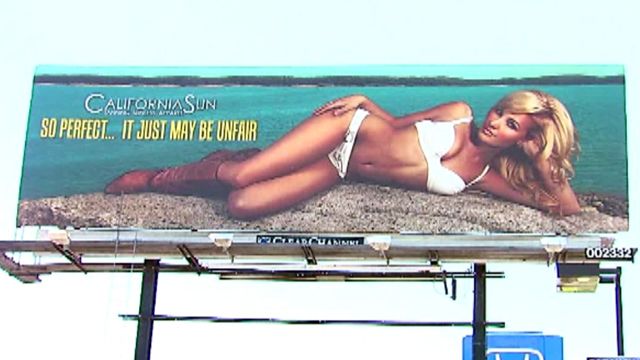 Sexy Billboard Causes Controversy