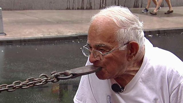 91-year-old with jaws of steel