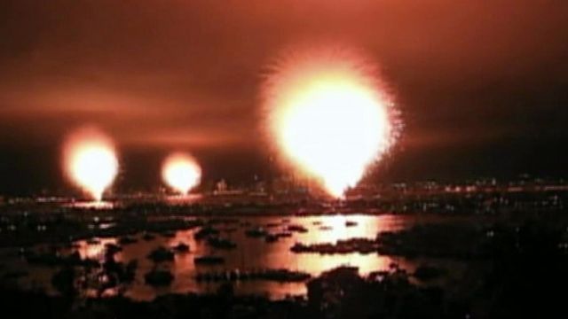 Epic fireworks failure in San Diego