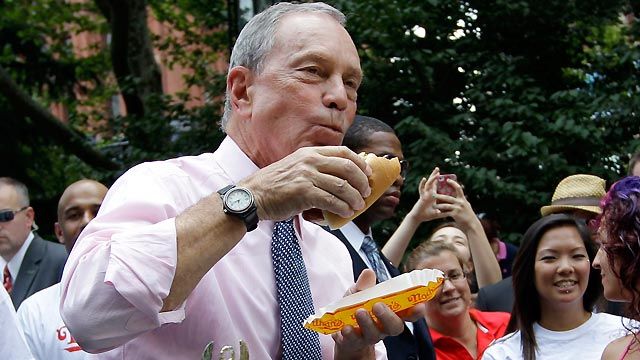 Bloomberg's hot dog hypocrisy