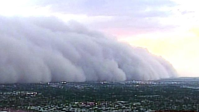 Time Lapse Video of Phoenix Dust Storm