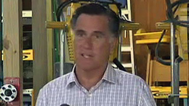 Gov. Romney Blasts Obama's Economic Policies