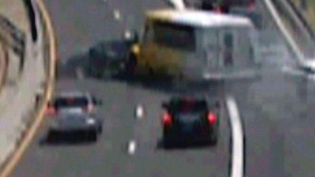 Across America: Bus slams into line of cars in Dallas
