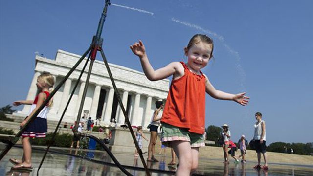 Record breaking heat wave bakes nation’s capital