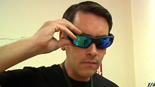 Eye Spy? Sunglasses with hidden camera