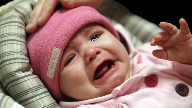 Could new treatment reduce crying time in colicky infants?