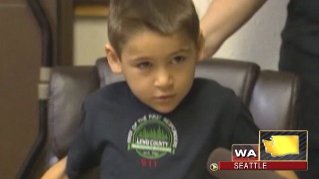 Across America: 5-year-old saves dad's life in Seattle