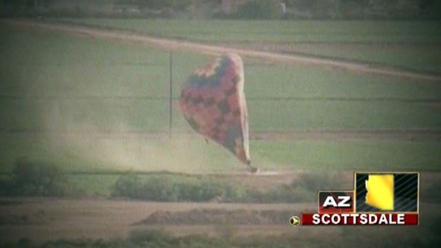 Across America: Hot-air balloon crashes in Arizona