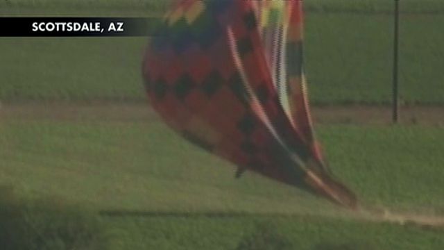 New Video: Hot Air Balloon Crash