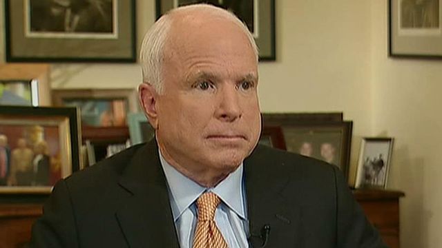 McCain on stopping ObamaCare, defense cuts