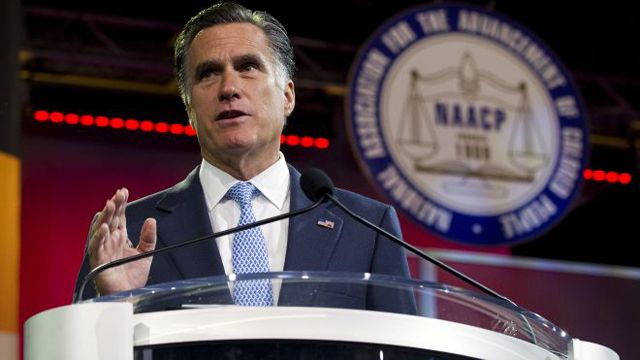 Is Romney courageous or just doing his job?