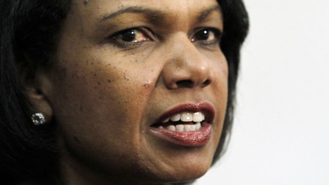 Condi Rice draws VP buzz