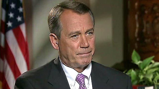Boehner: 'President Is Frustrated, We're Frustrated, Too'